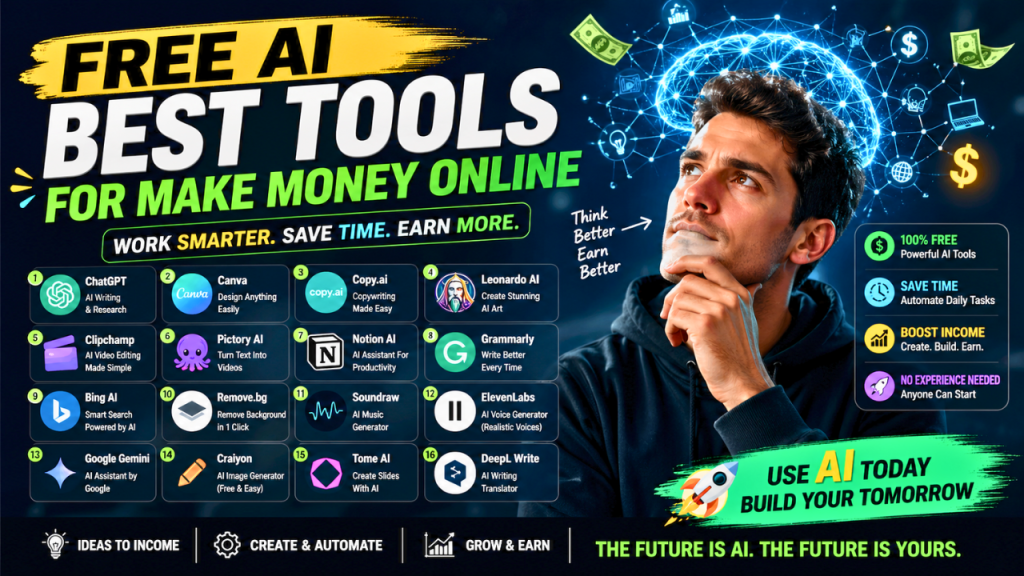 Free Ai Tools Ecomwork Online University