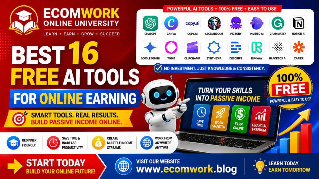 Free Ai Tools For Online Work And Business