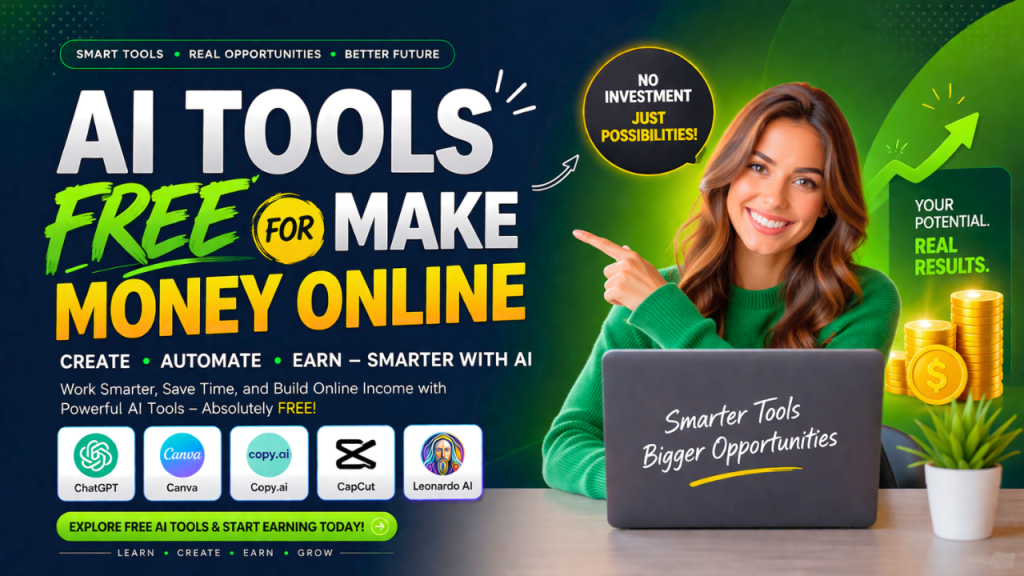 Free Ai Tools For Make Money Online