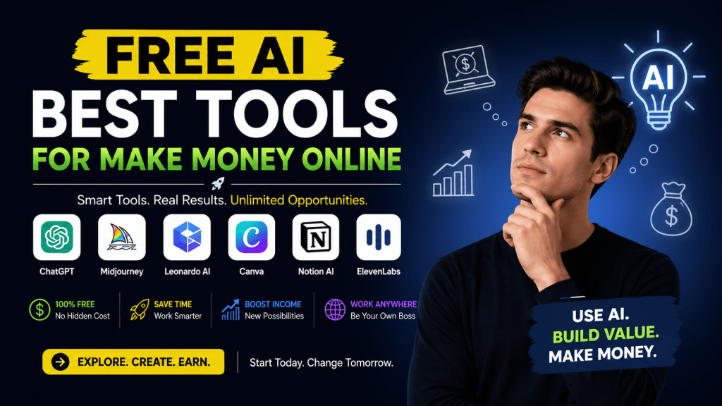 Free Ai Tools , Make Money Online