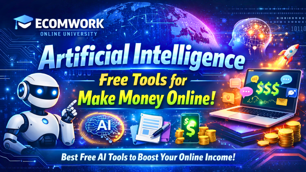 Ecomwork Online University Free AI Tools